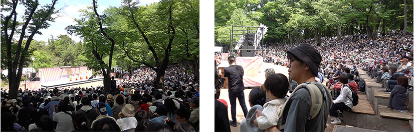 石神井公園野外ステージ中央広場